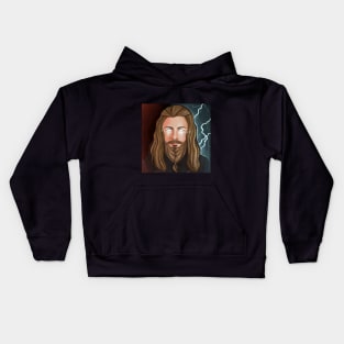 God of Thunder Kids Hoodie